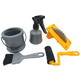 Outdoor Big Builders Paint Kit &Table Saw