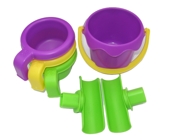 Outdoor Water Slides Strainer Funnel Bucket & Cup AC