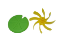 Outdoor Lily Pad & Water Wheel