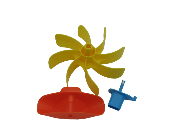 Outdoor Teeter Scoop Holder & Water Wheel LE