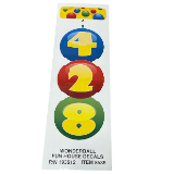 Outdoor Decal Sheet Fun House