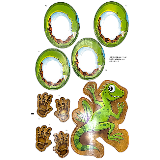 Outdoor Decal Sheet Dino Dash Roller Coaster