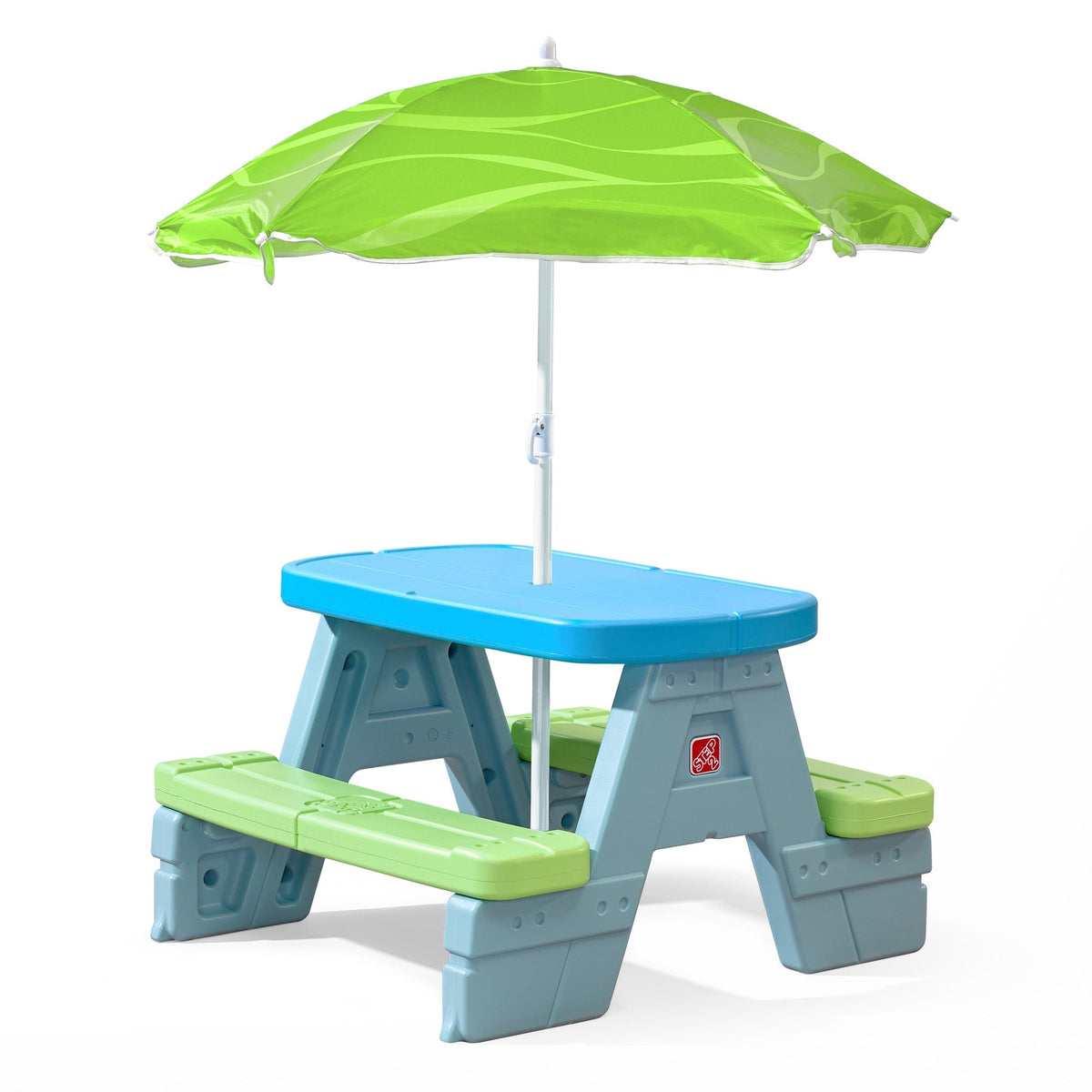 Outdoor Sun & Shade Picnic Table With Umbrella Parts