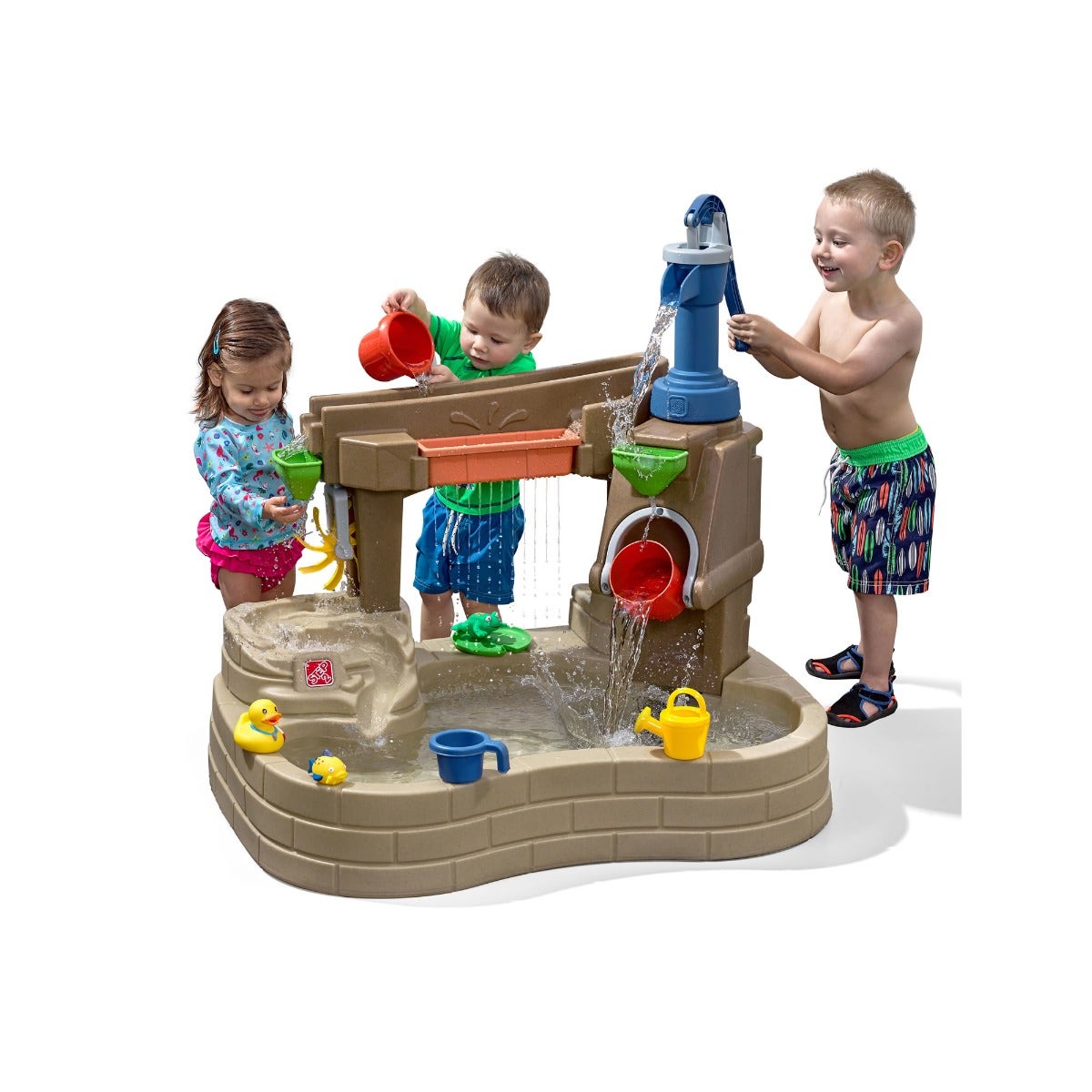 Outdoor Pump & Splash Discovery Pond