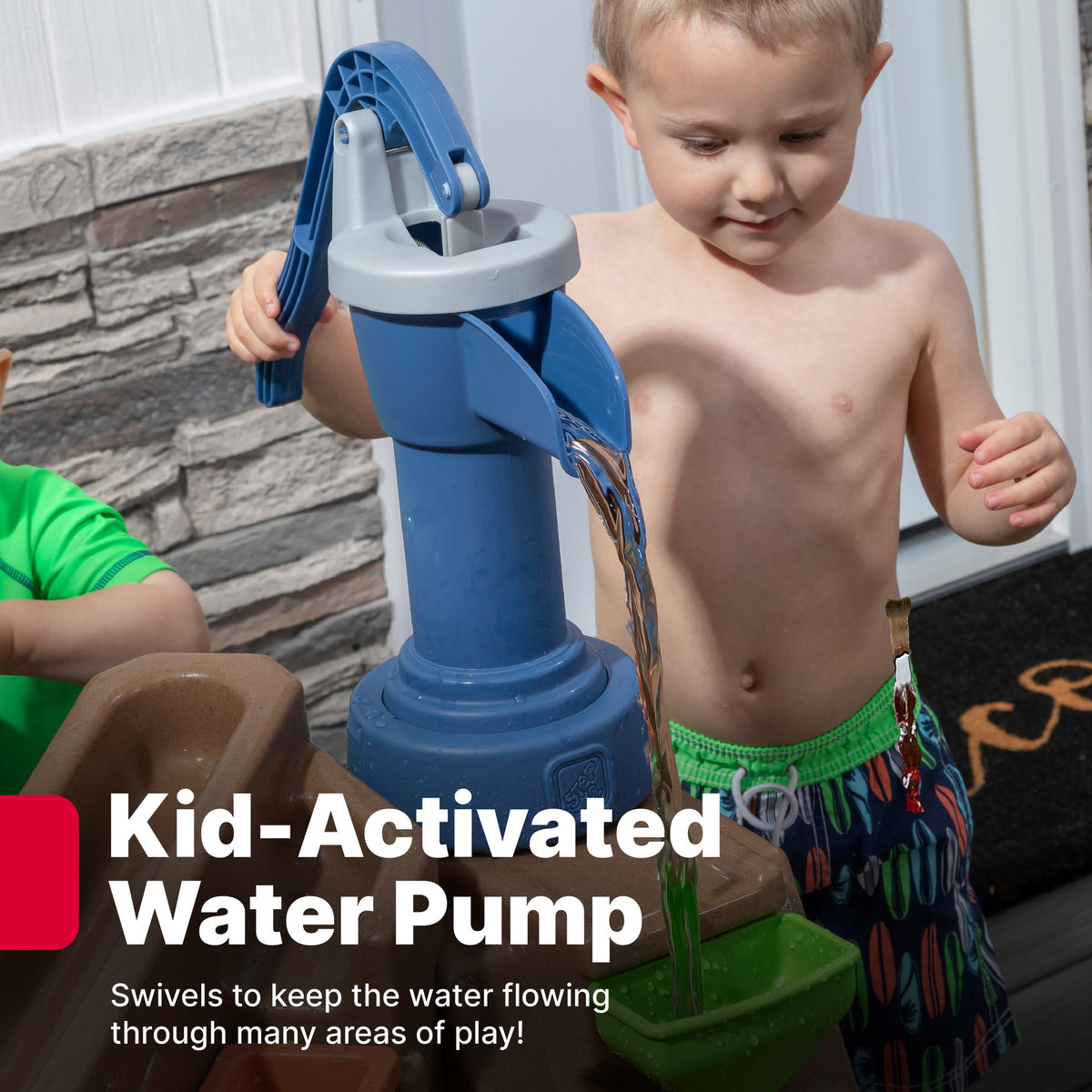 Outdoor Pump & Splash Discovery Pond