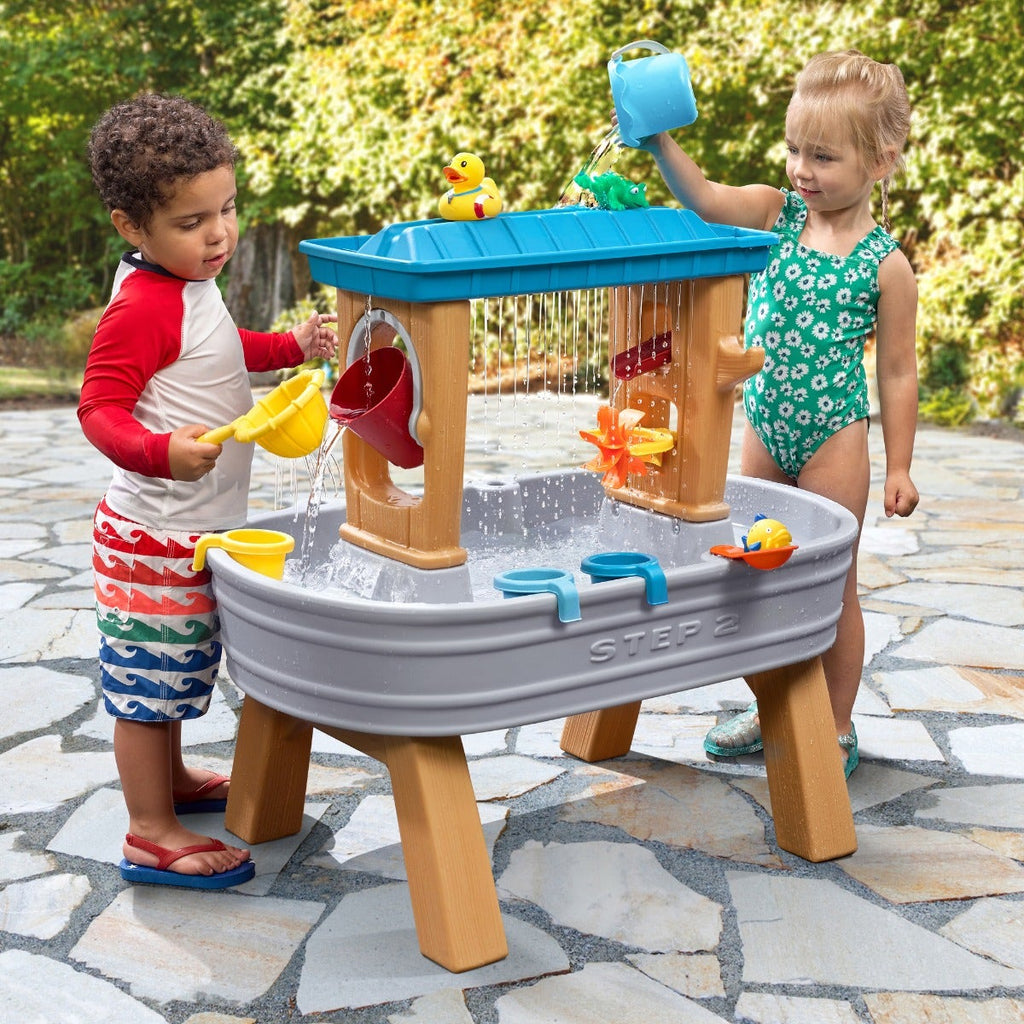 Outdoor Rain Showers Splash Tub