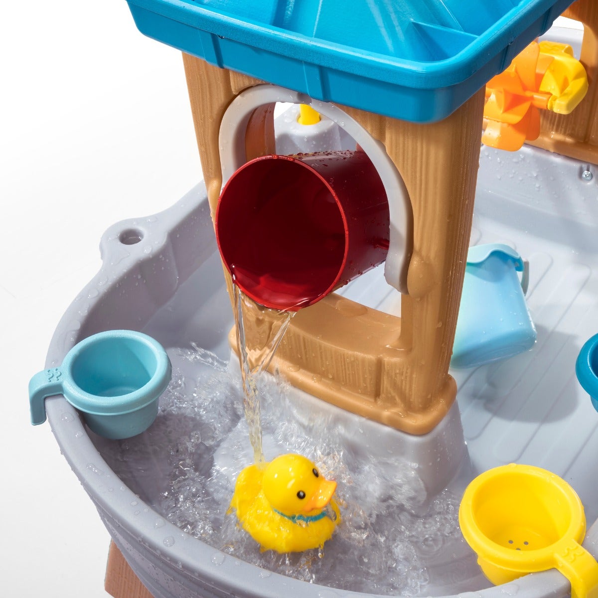 Outdoor Rain Showers Splash Tub