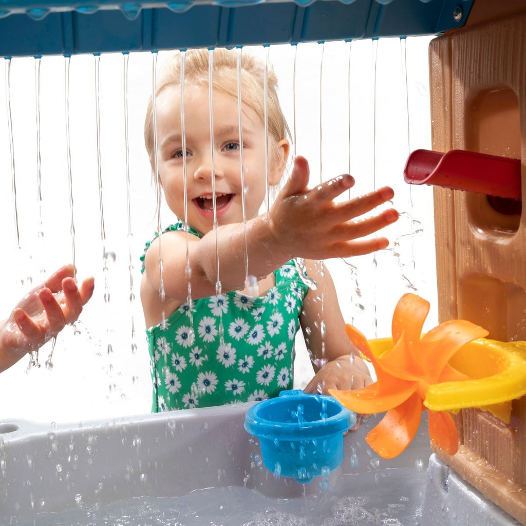 Outdoor Rain Showers Splash Tub