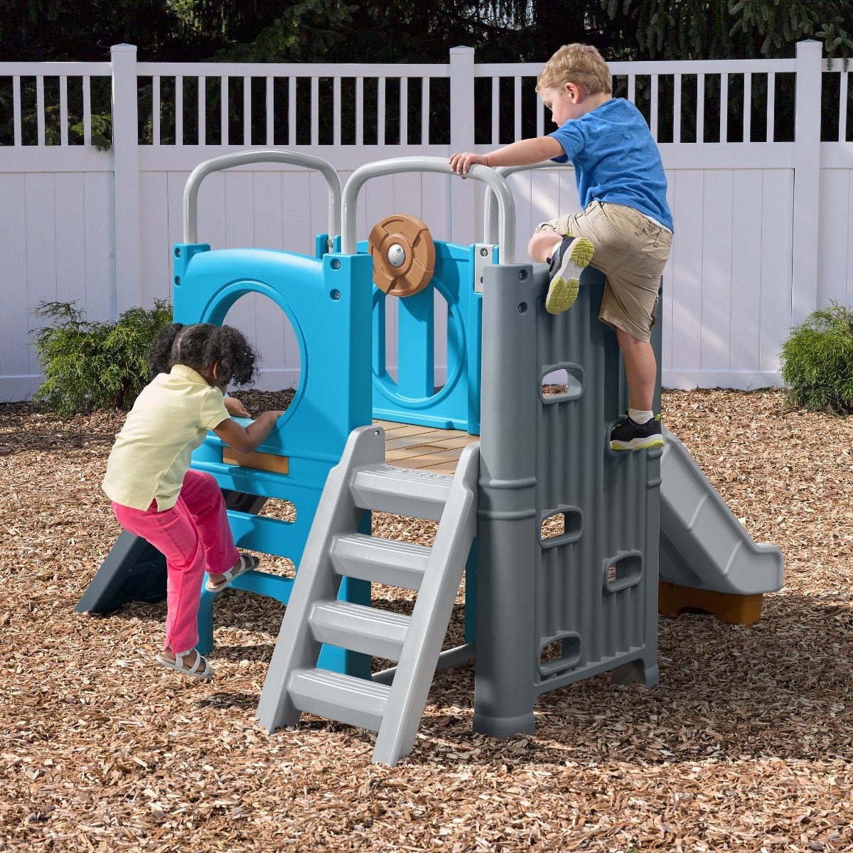 Outdoor Scout & Slide Climber