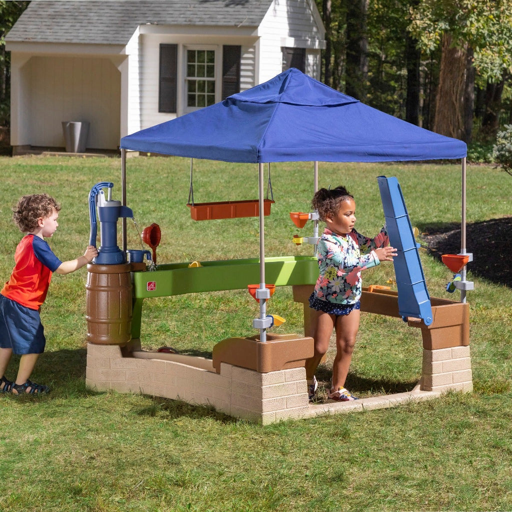 Outdoor Pump & Splash Shady Oasis