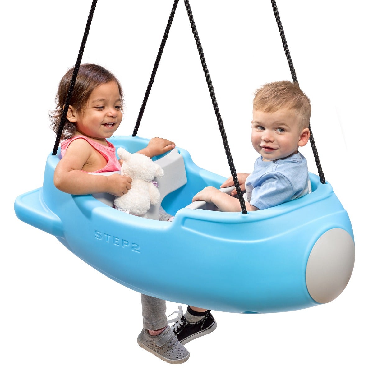 Outdoor Rocket Swing For Two Parts