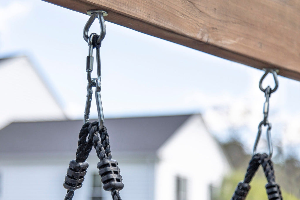 Outdoor Rocket Swing For Two Blue