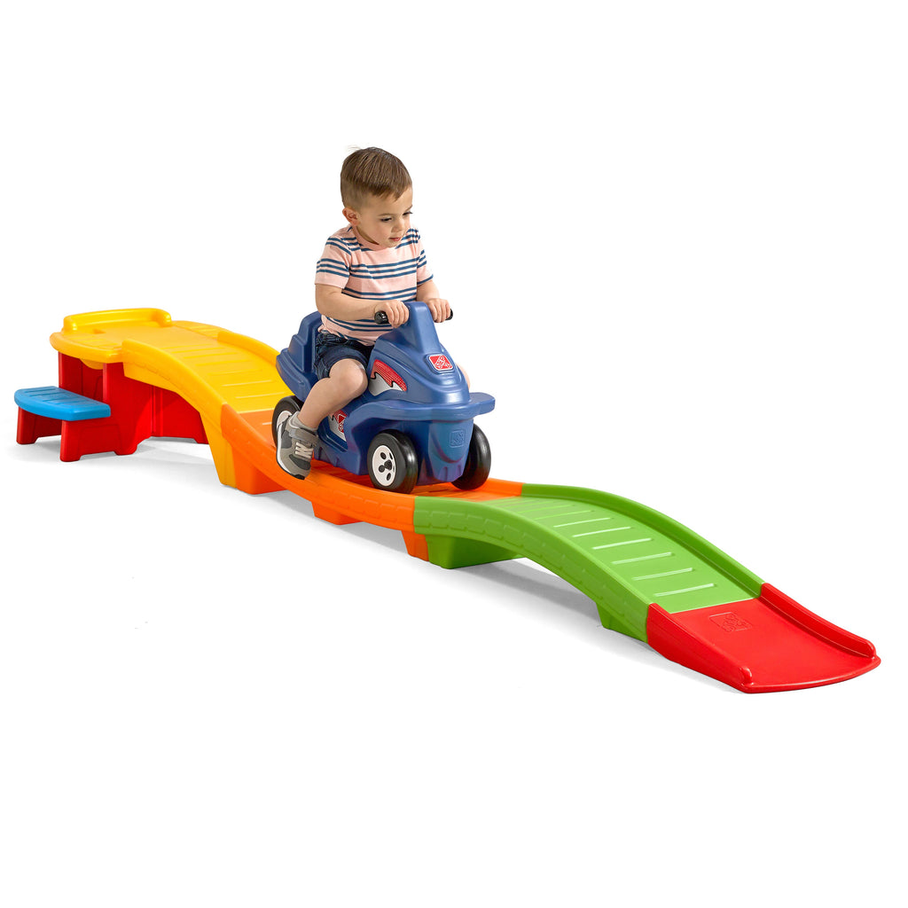 Outdoor Blue Flash Up & Down Roller Coaster