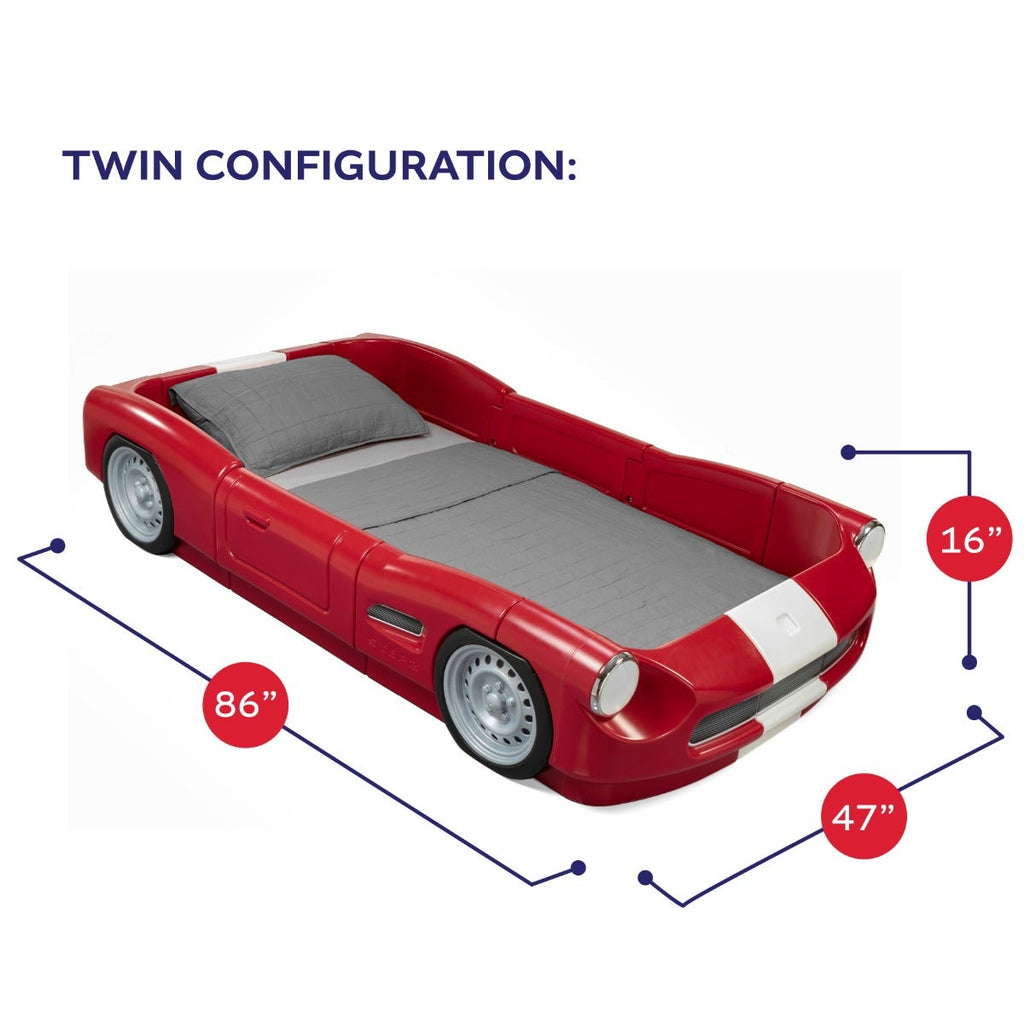 Outdoor Roadster Toddler-To-Twin Transitional Bed
