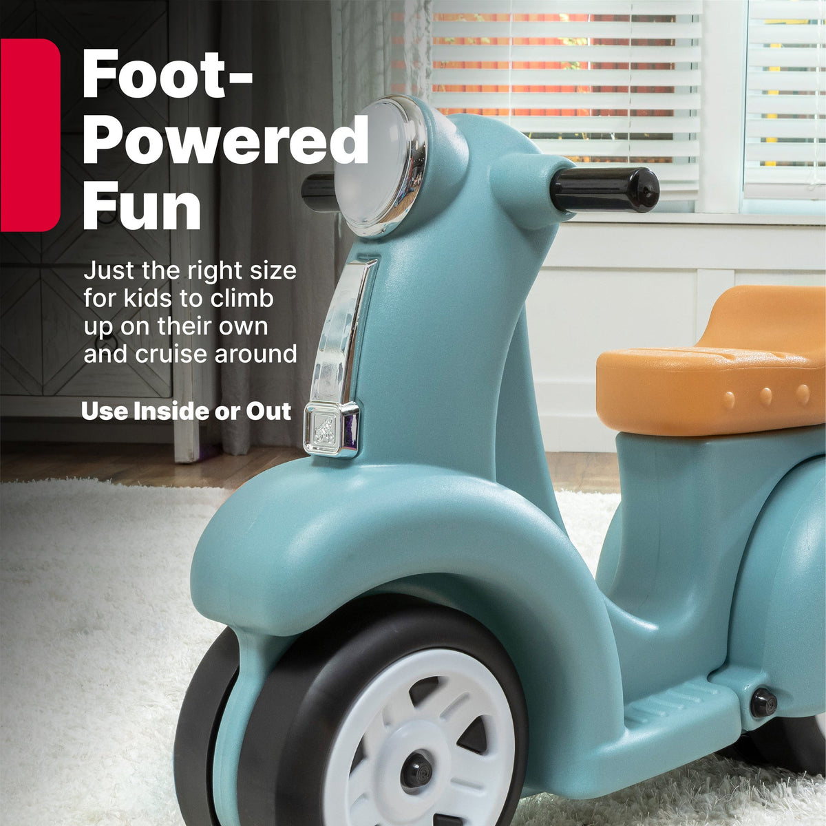 Outdoor Ride Along Scooter