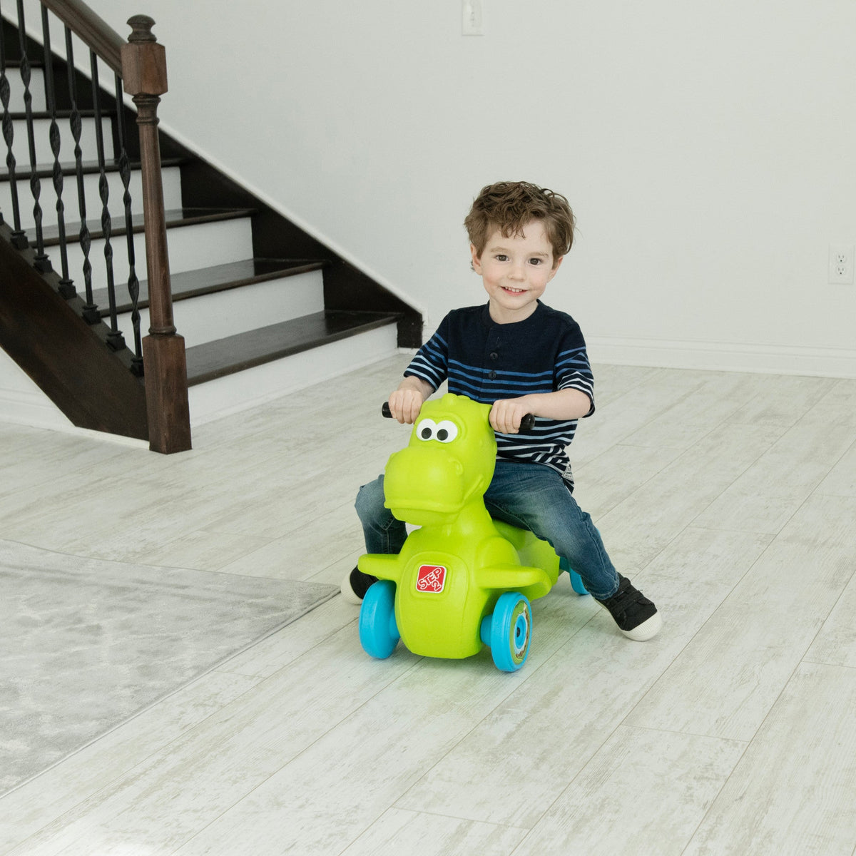 Outdoor Dino Dash Foot-to-Floor Ride-On
