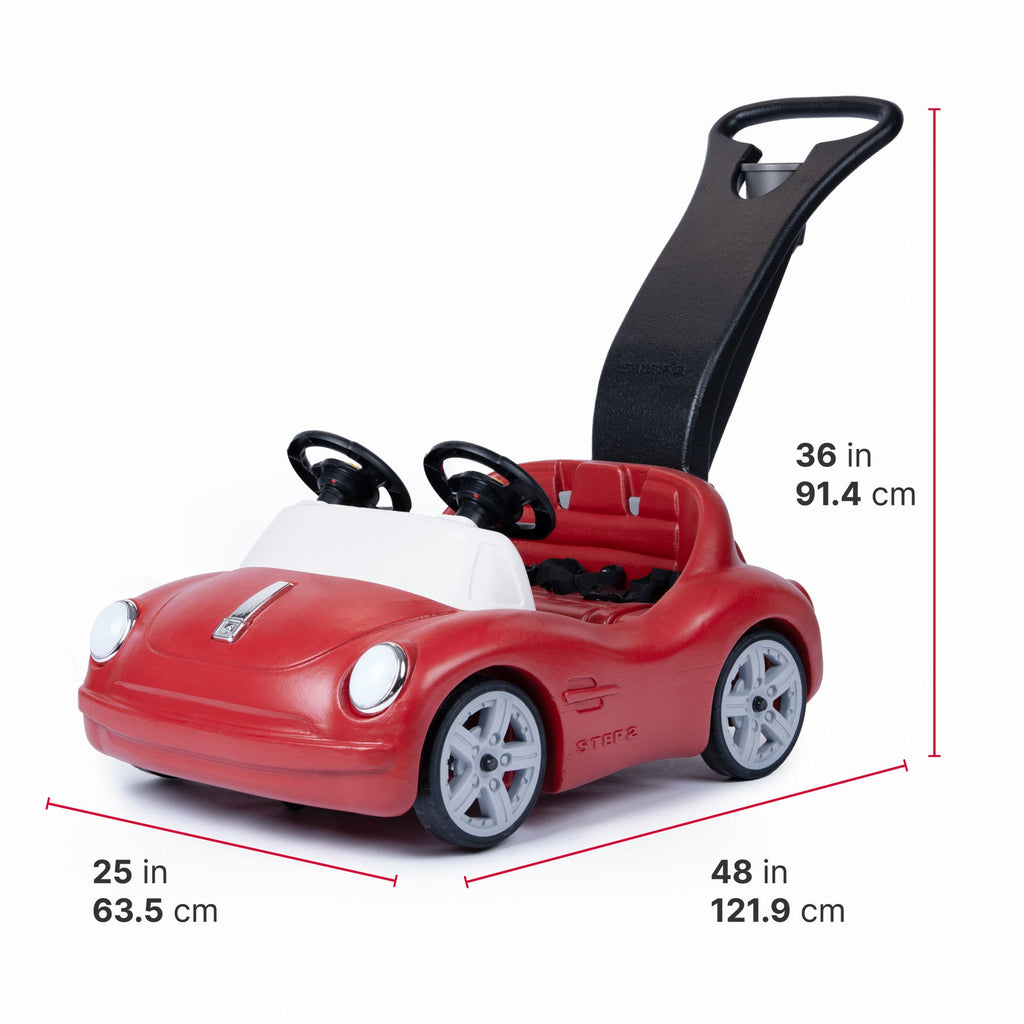 Outdoor Side-By-Side Push Around Roadster