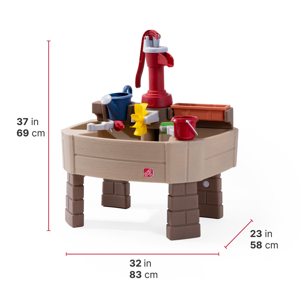 Outdoor Pump & Splash Discovery Water Table