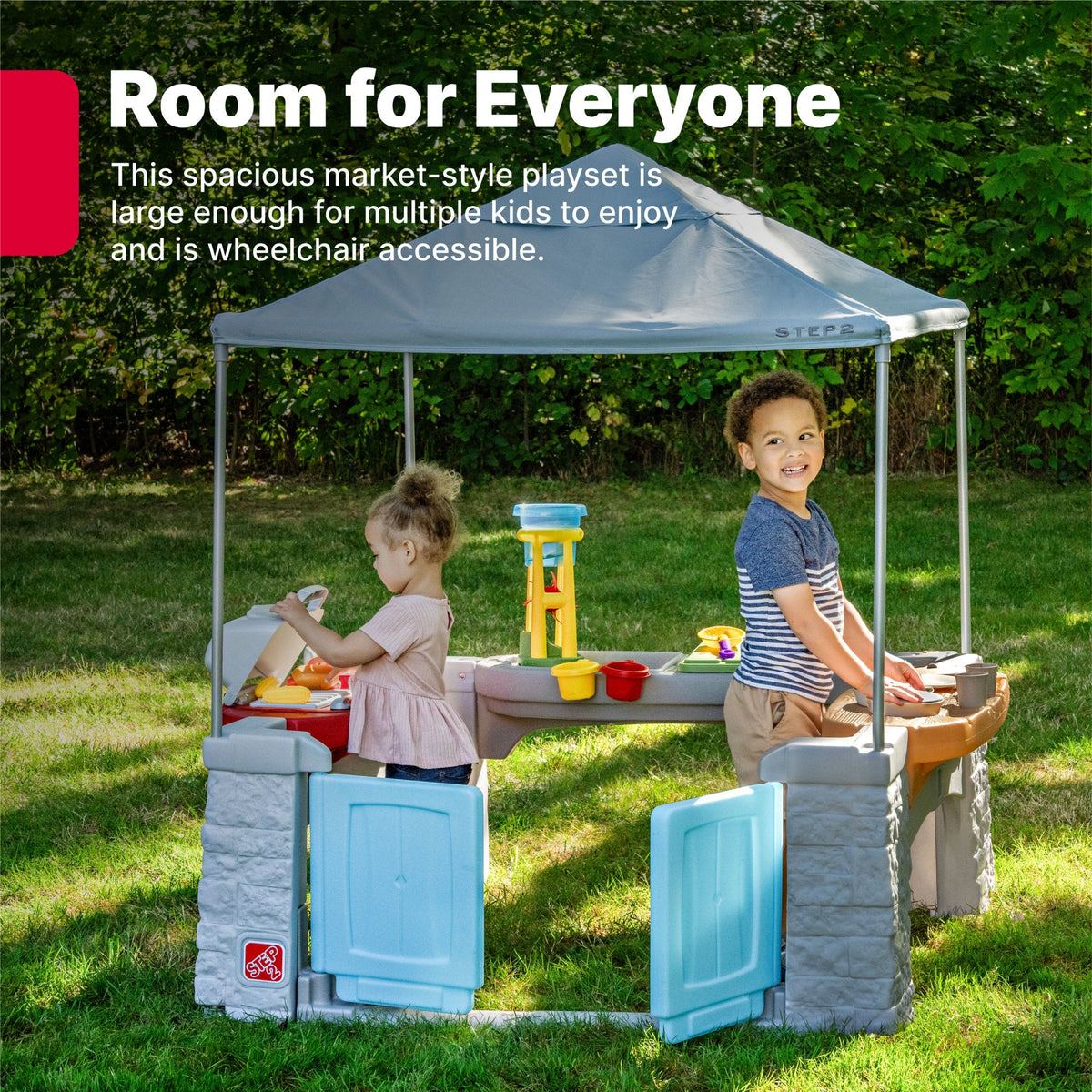 Outdoor All Around Play Pavilion