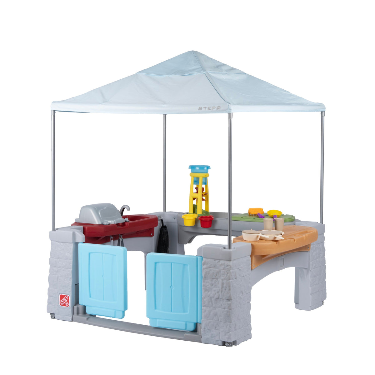 Outdoor All Around Play Pavilion