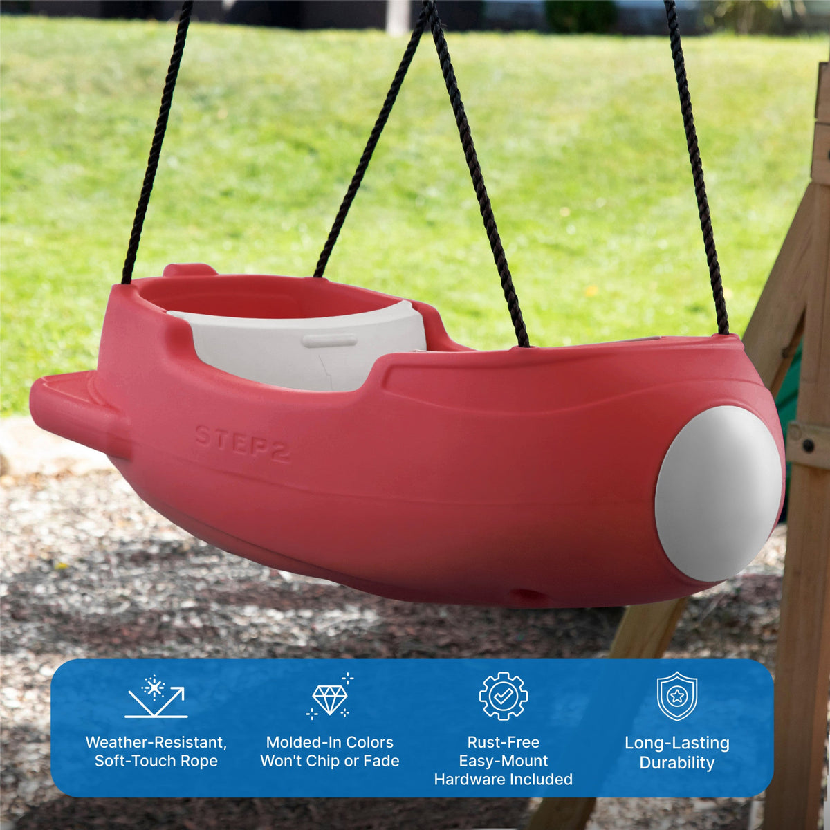 Outdoor Rocket Swing for Two