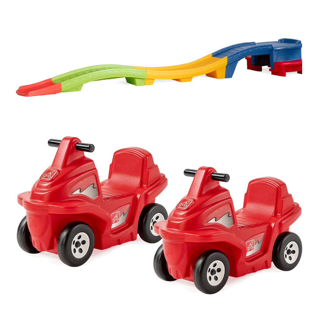 Outdoor Up & Down Roller Coaster Rapid Ride & Hide Double the Fun Edition