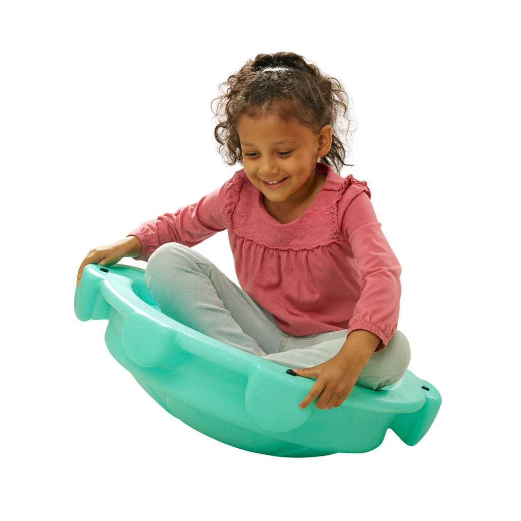 Outdoor Topsy Turtle Rocking Disk & Stepping Stone