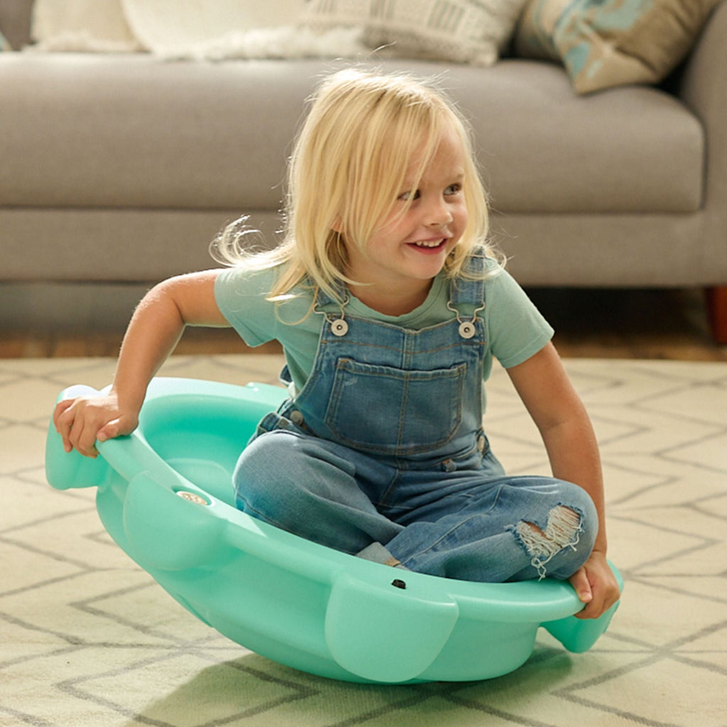 Outdoor Topsy Turtle Rocking Disk & Stepping Stone