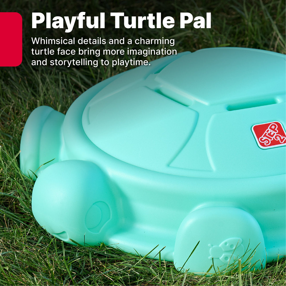 Outdoor Topsy Turtle Rocking Disk & Stepping Stone