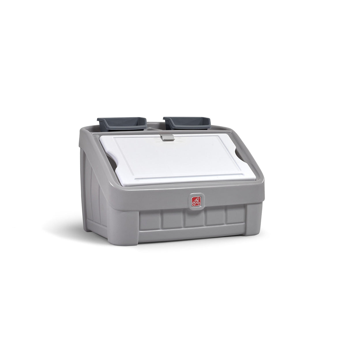 Outdoor 2-in-1 Toy Box & Art Lid - Gray Parts
