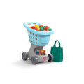 Outdoor Little Helpers Cart & Shopping Set - Light Blue Parts