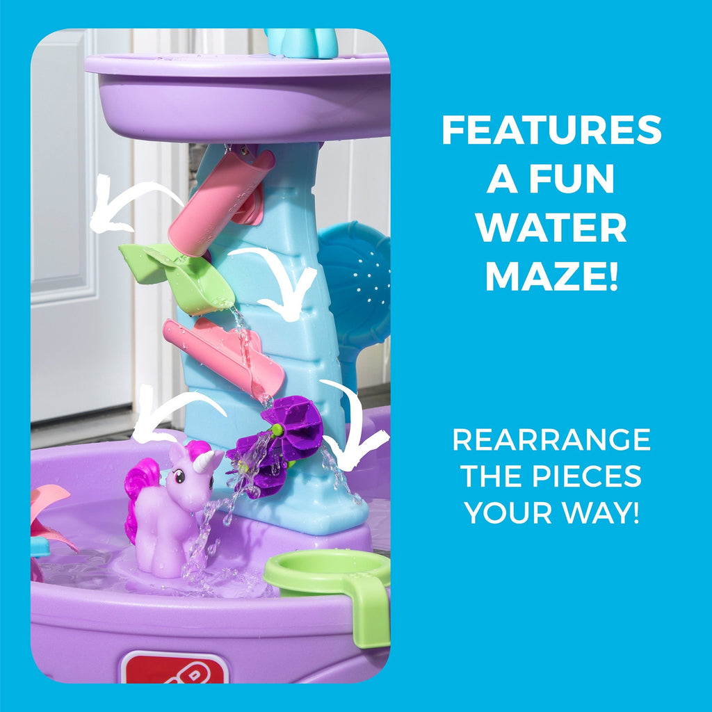 Outdoor Rain Showers & Unicorns Water Table