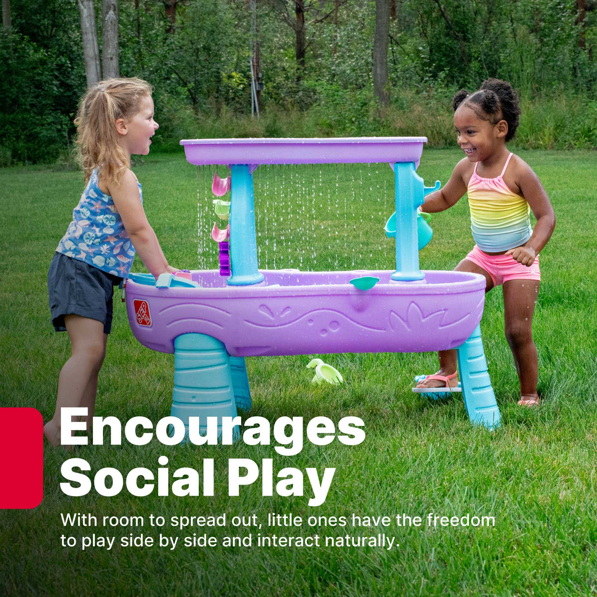 Outdoor Rain Showers & Unicorns Water Table