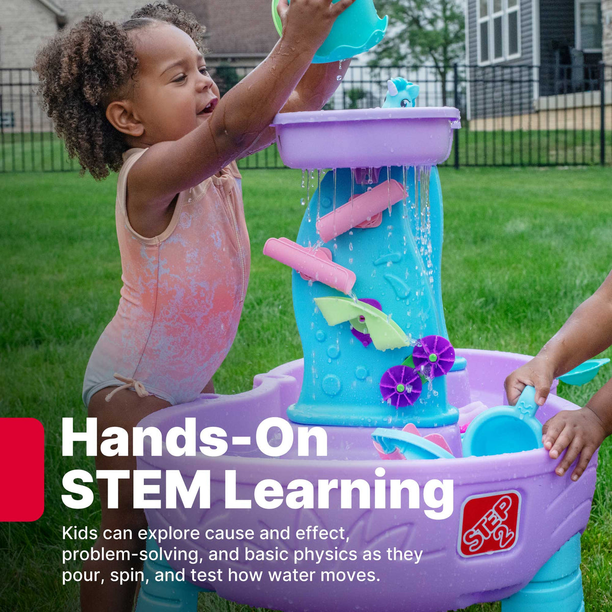 Outdoor Rain Showers & Unicorns Water Table