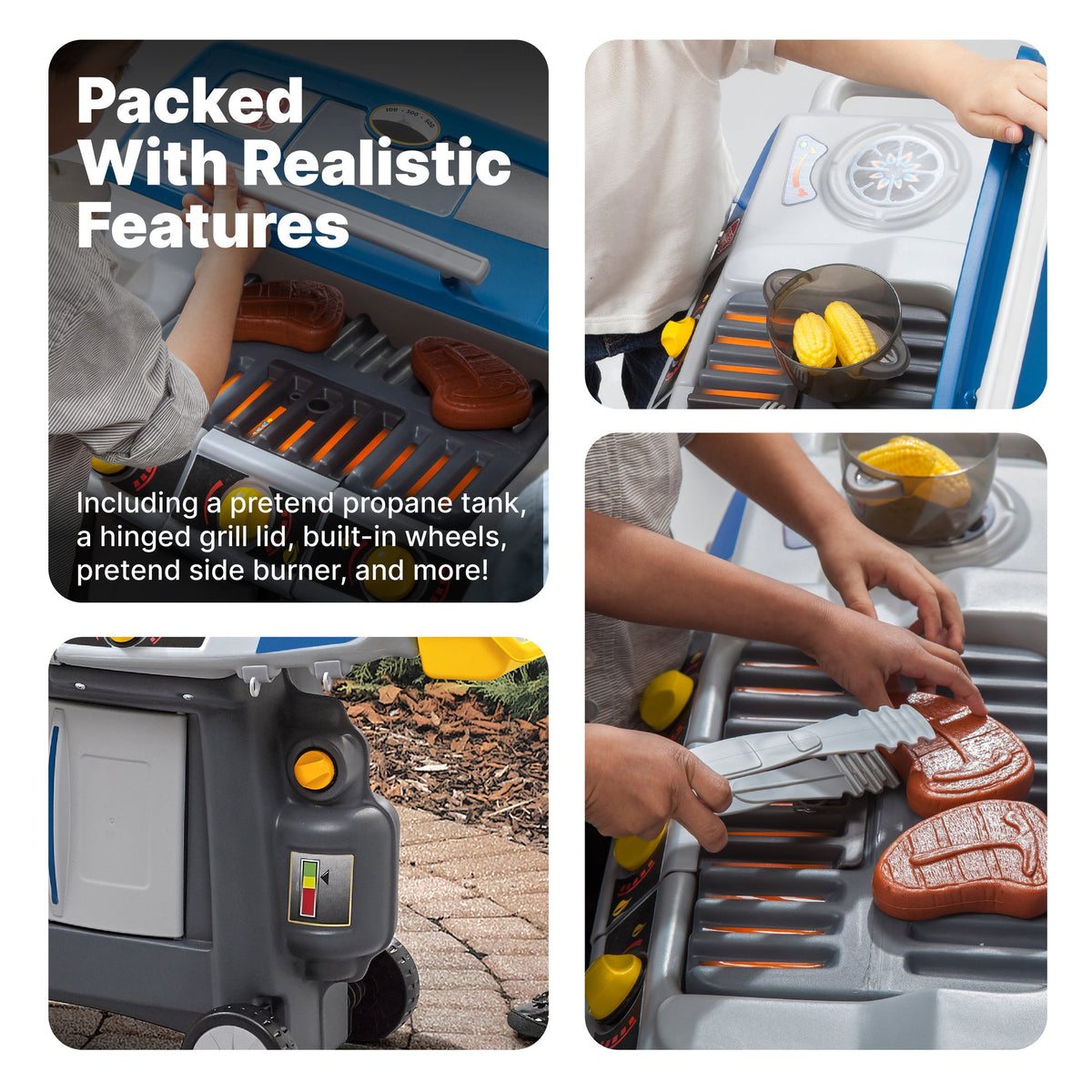 Outdoor Sizzle & Smoke Barbeque Grill