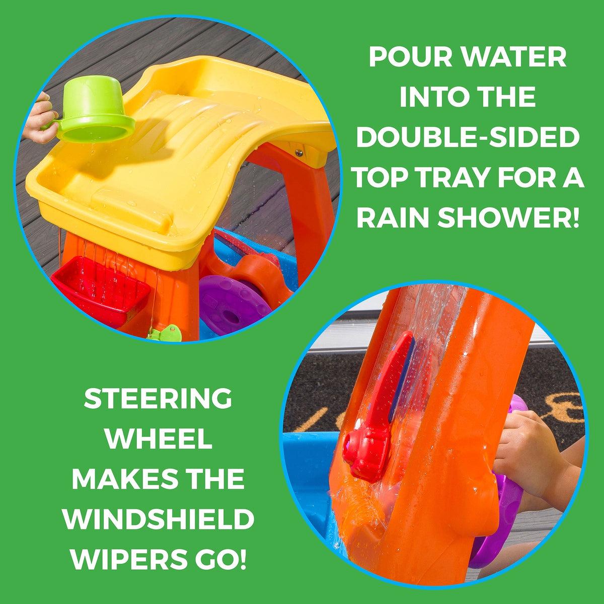 Outdoor Car Wash Splash Center