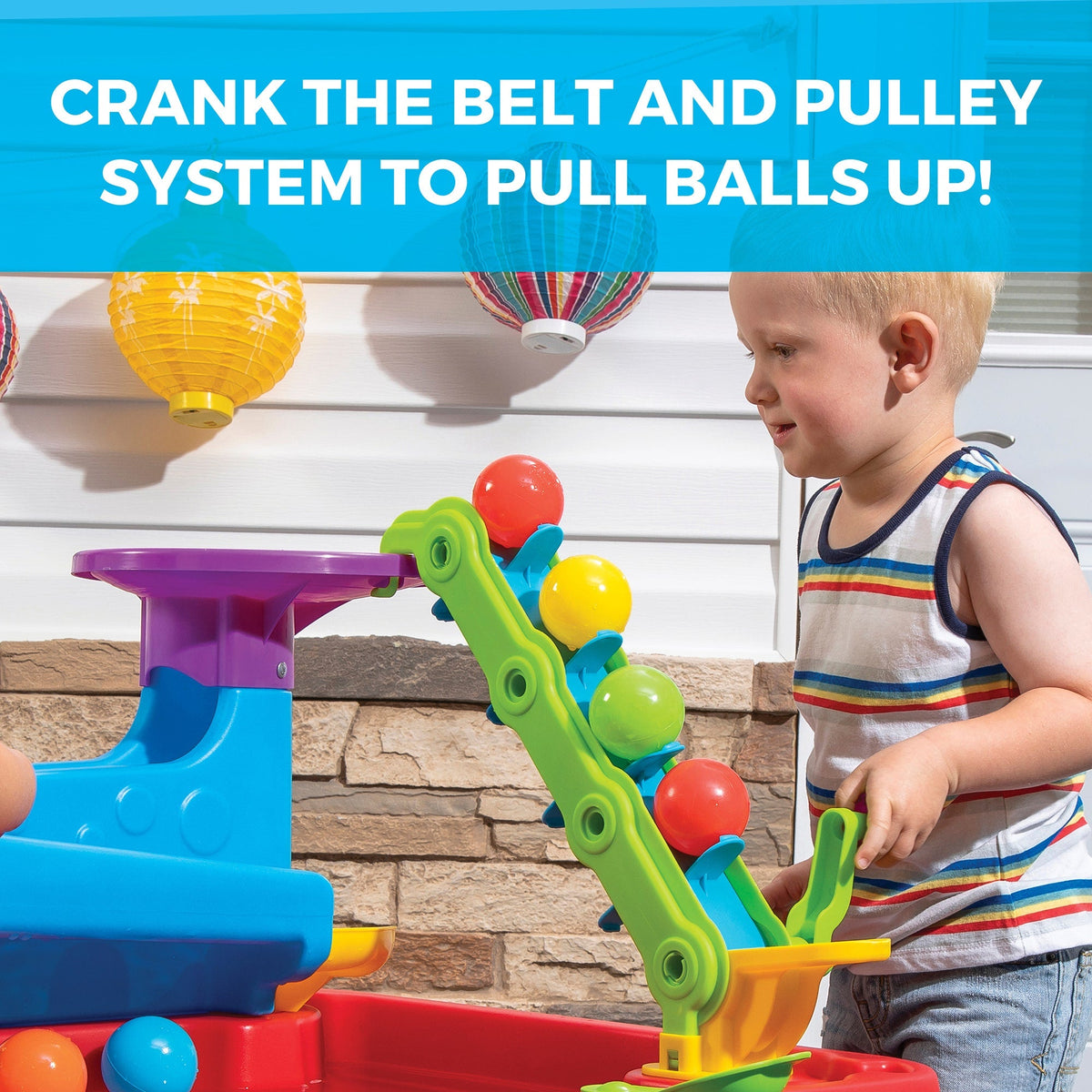 Outdoor STEM Discovery Ball Table