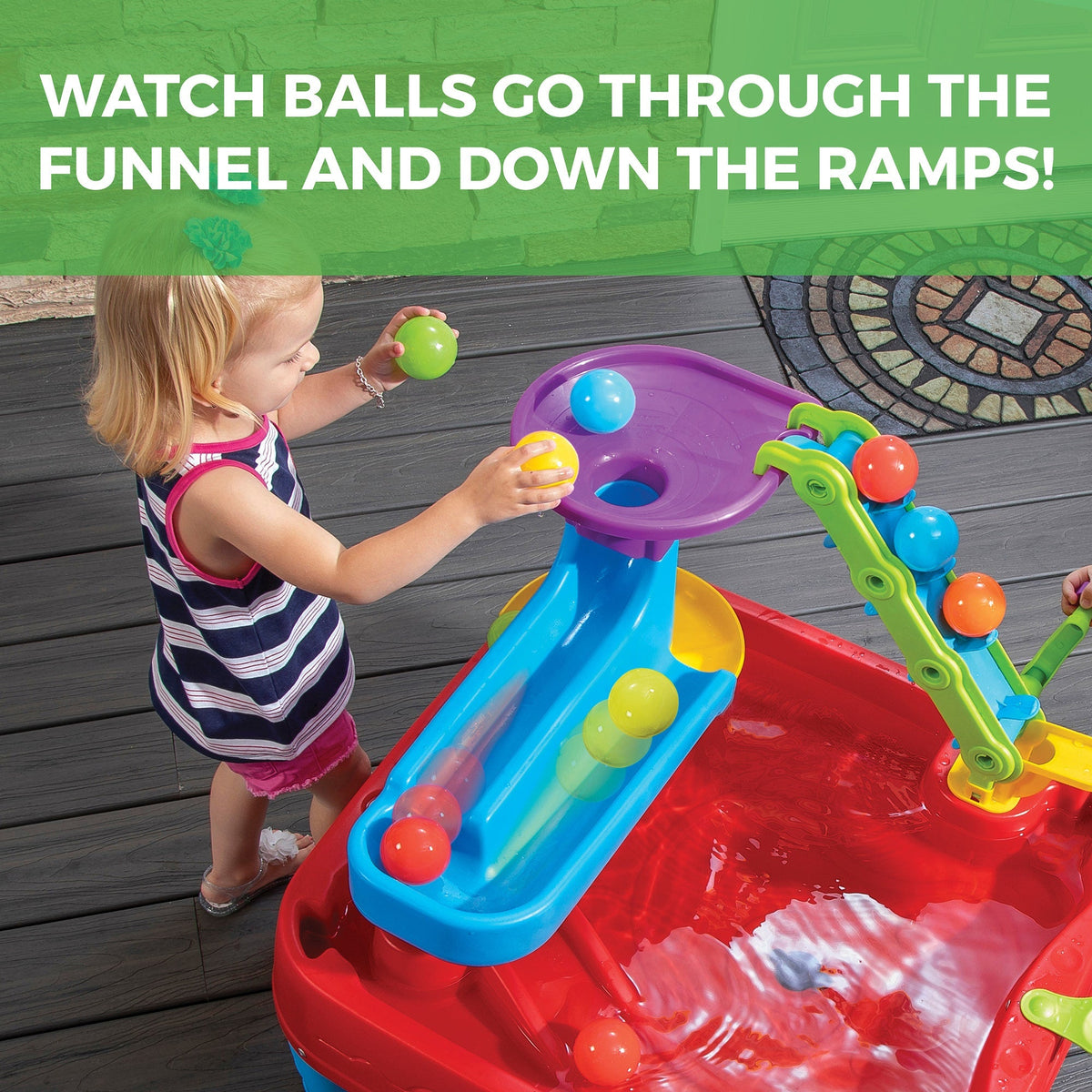 Outdoor STEM Discovery Ball Table