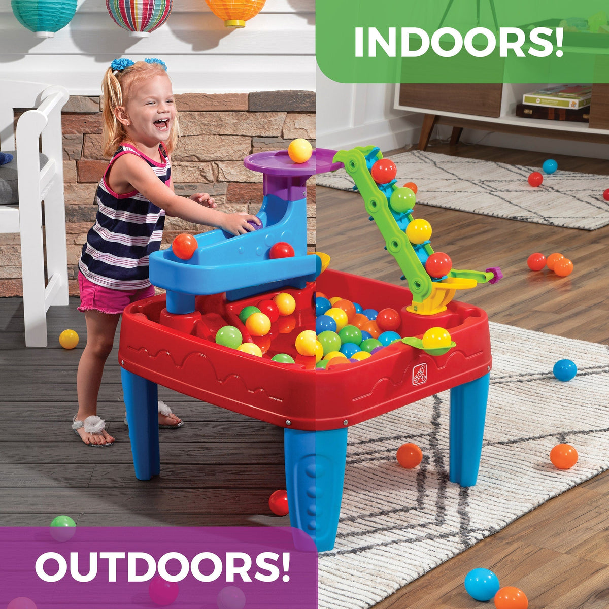 Outdoor STEM Discovery Ball Table