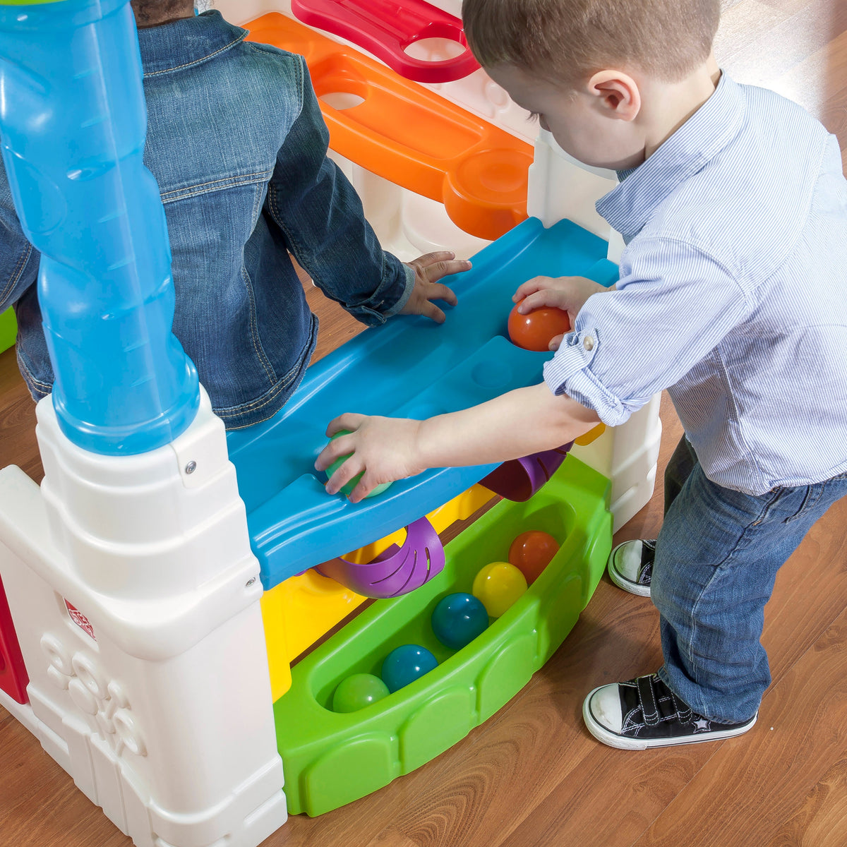 Outdoor Crazy Maze Ball Pit Playhouse