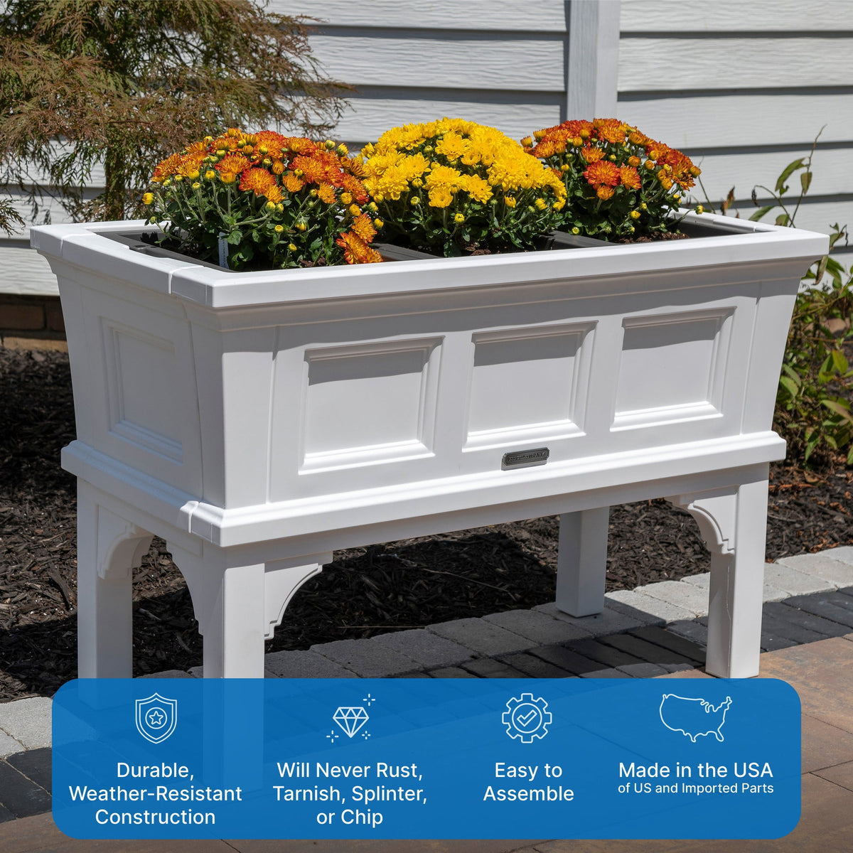 Outdoor Atherton Raised Planter Box