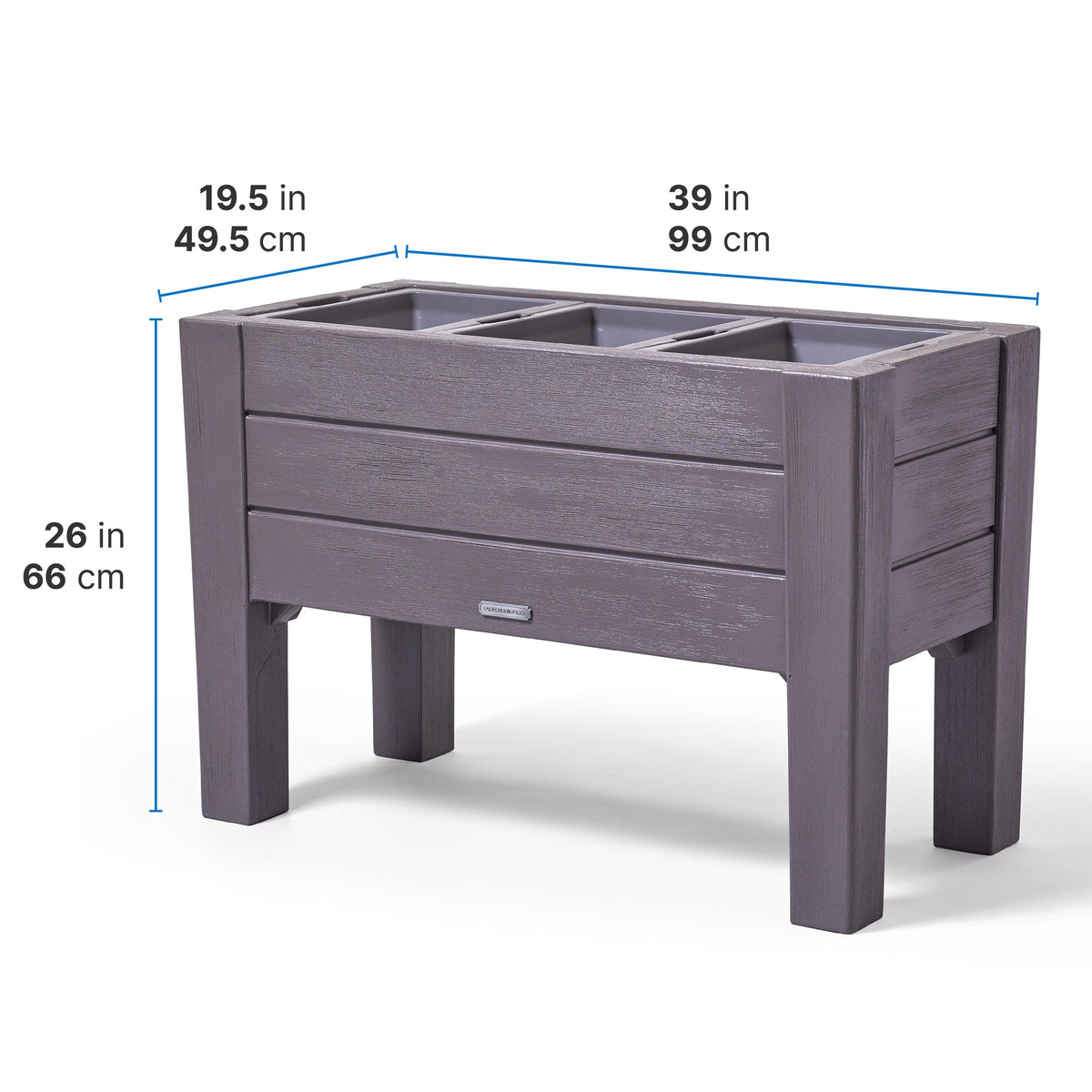 Outdoor Lakewood Raised Planter