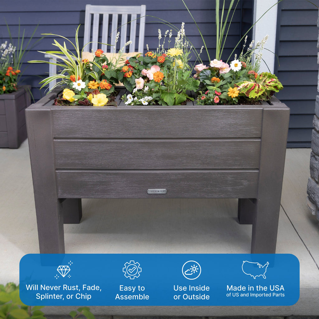 Outdoor Lakewood Raised Planter