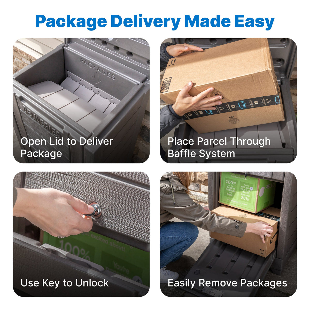 Outdoor Lakewood Package Delivery Box