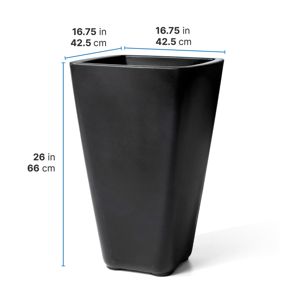 Outdoor Bridgeview Tall Planter 2 Pack