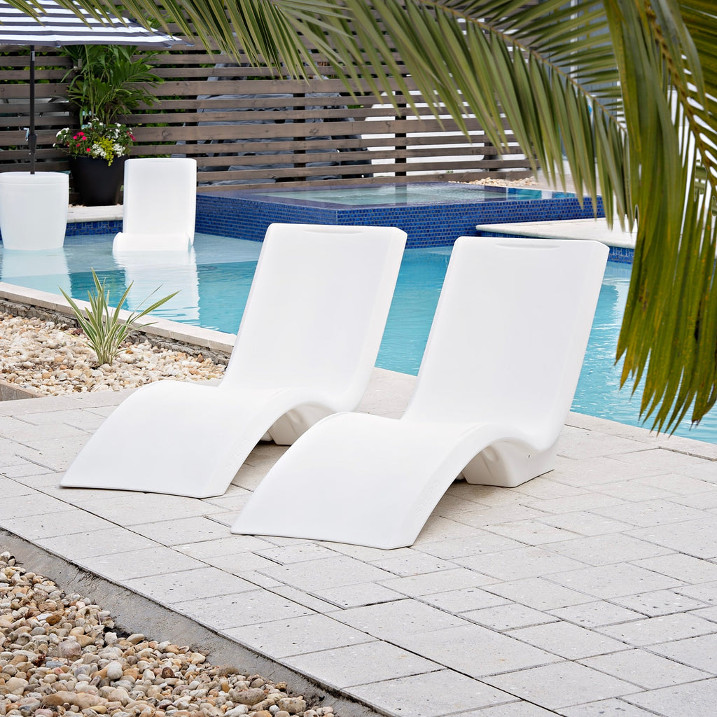 Outdoor Vero Pool Lounger
