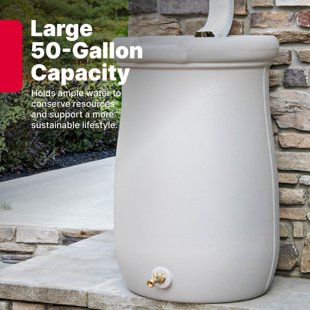 Outdoor Fernway Rain Barrel