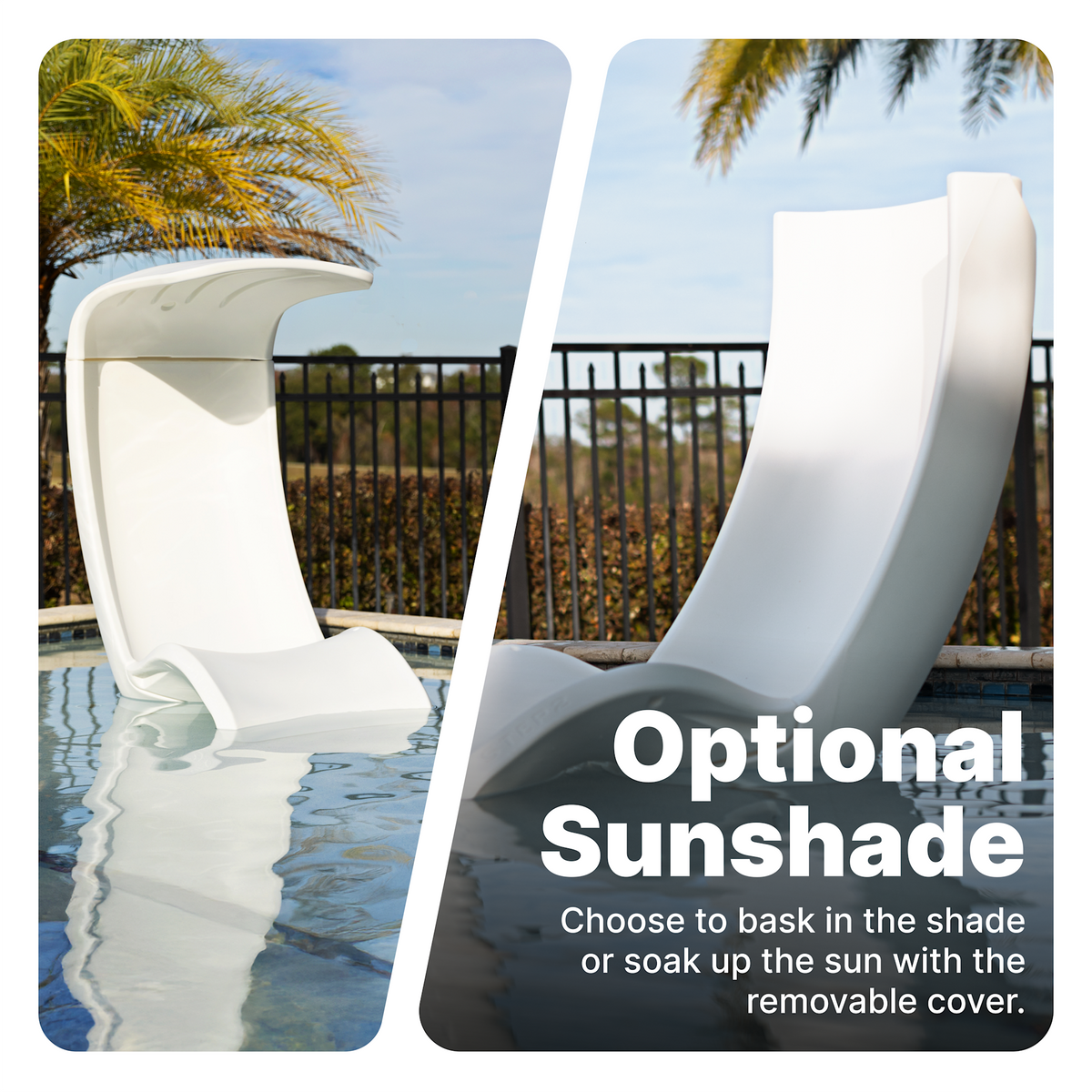 Outdoor Mondello Chair with Shade