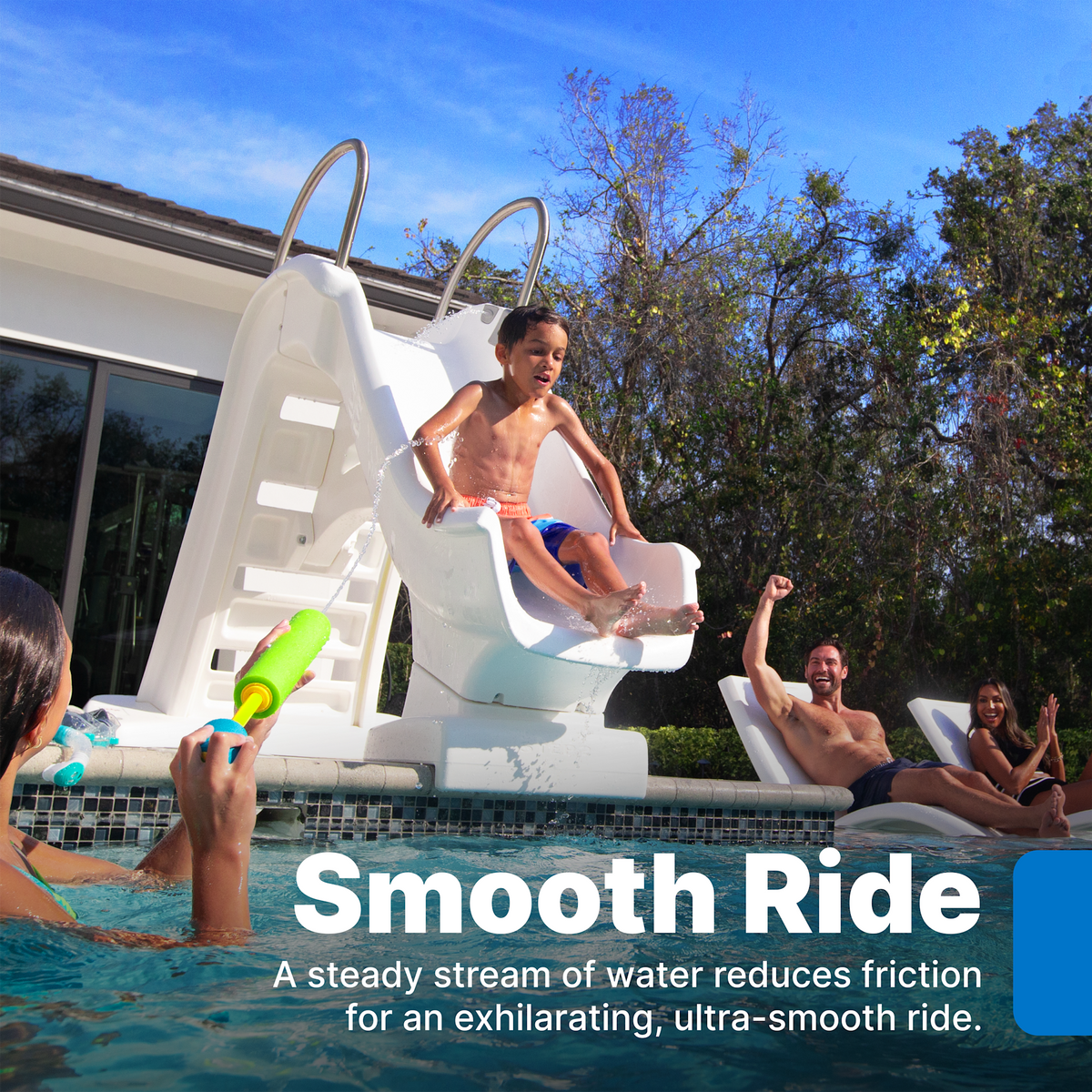 Outdoor Vero Pool Slide