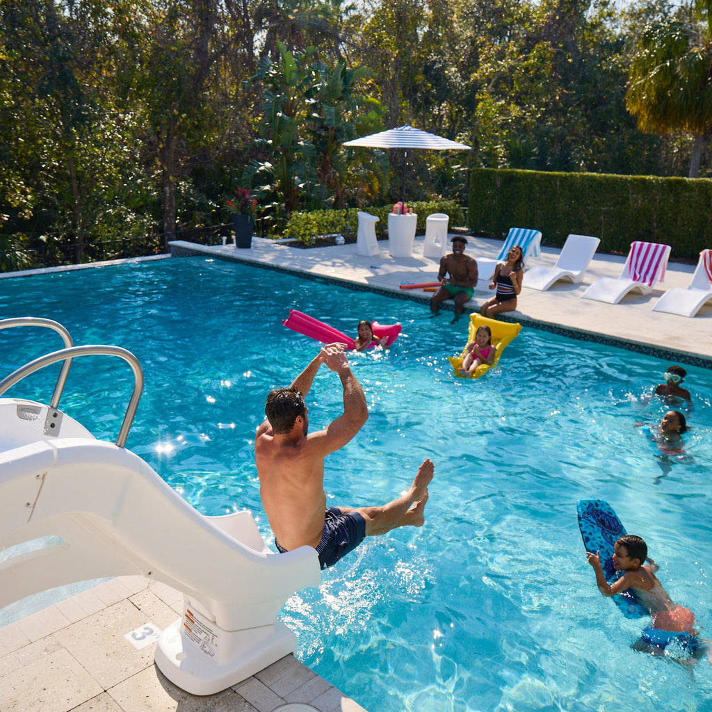Outdoor Vero Pool Slide